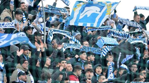 tifosi del Pescara a Modena