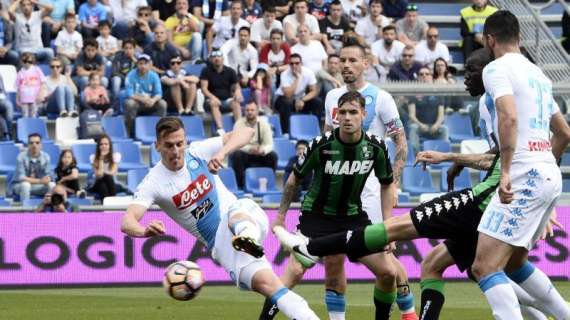 Serie A, Sassuolo-Napoli 2-2