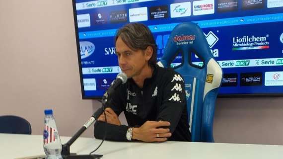 Pescara-Benevento, Inzaghi: "Mi aspettavo questo Pescara, complimenti a loro"