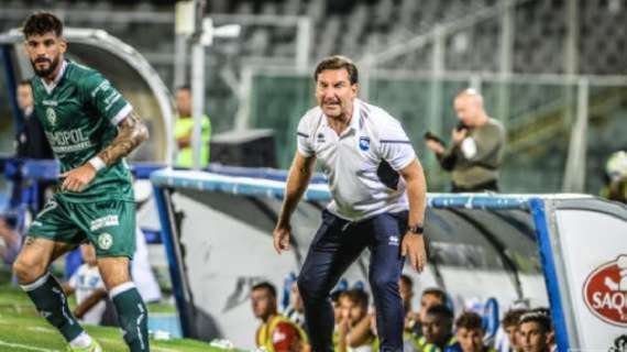 Pescara-Gelbison 2-1, Colombo: "Mi piace il secondo posto ma campionato ancora lungo"