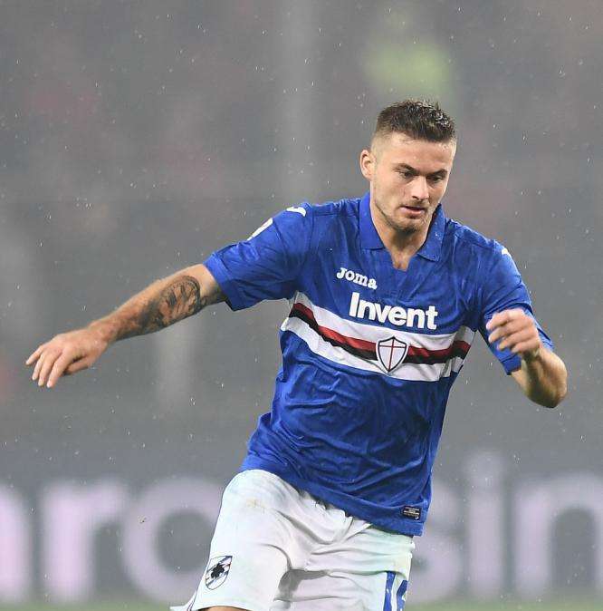Sampdoria, ok Strinic. Lesione per Linetty