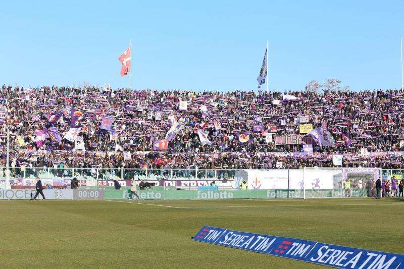 Fiorentina, attesi circa 170 tifosi viola all'Adriatico