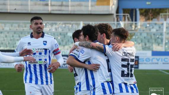 Olbia-Pescara 0-3, i punti chiavi del match vinto dal Delfino
