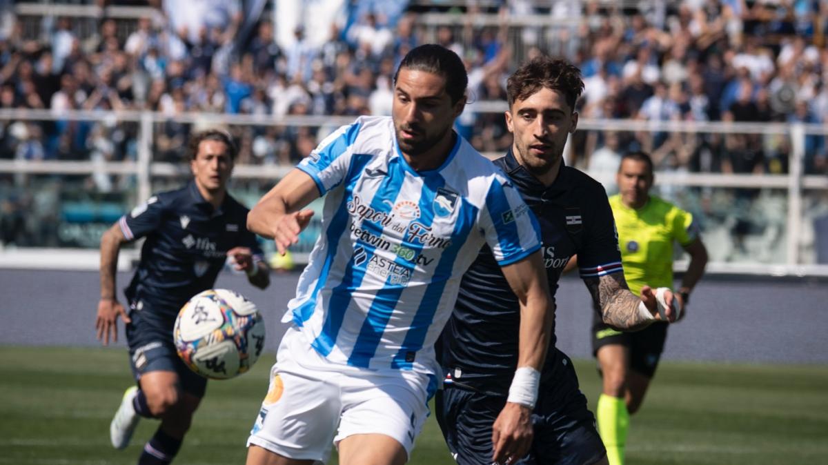 Pescara, identità e gioco contro la Sampdoria: un finale amaro non cancella la prestazione