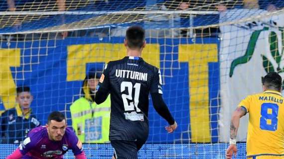 Frosinone-Pescara, Vitturini: "Preso un gol su nostro errore, non sono contento"