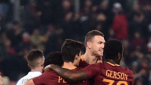 Il Pescara si arrende a Dzeko e Perotti