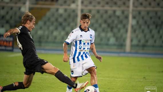 Pescara-Pontedera 1-0, Squizzato: "Vittoria che meritavano i titosi"