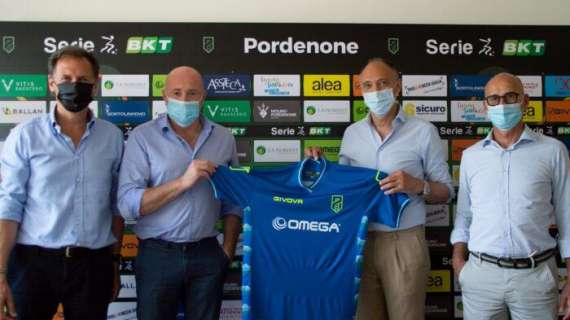 Pordenone Calcio: Omega main sponsor di maglia per la stagione 2021/22