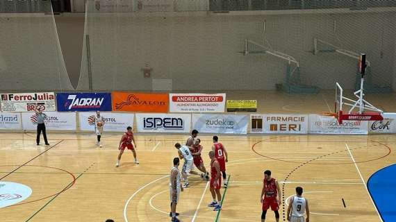 Basket: HORM Pordenone, sconfitta a Trieste contro Jadran