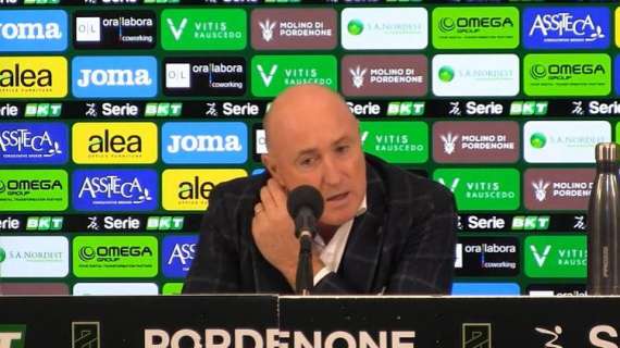 Pordenone Calcio, Lovisa tuona: "Niente critiche! Siamo salvi da tre mesi"