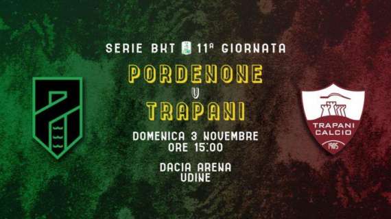 Pordenone-Trapani, sarà record di presenze questo pomeriggio alla Dacia Arena