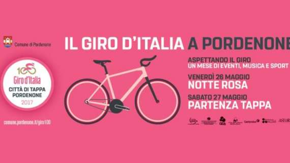 Ciclismo: Tutto sulla Notte Rosa e il Giro d’Italia a Pordenone 