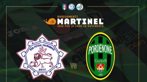 Calcio a 5: Pordenone C5, sabato big-match a Palmanova