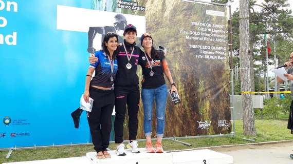 Fiamme Cremisi: Mara Bianchet oro in M1 triathlon