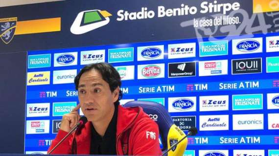 Pordenone-Frosinone, mister Nesta: "A Udine troveremo una squadra con entusiasmo, le neopromosse all'inizio mettono sempre qualcosa in più"