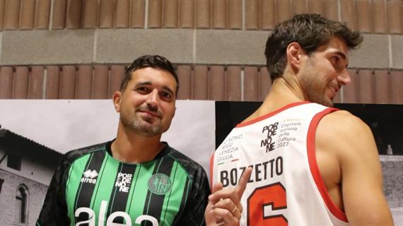 Pordenone Fc: calcio e basket rinnovano il proprio gemellaggio per la città