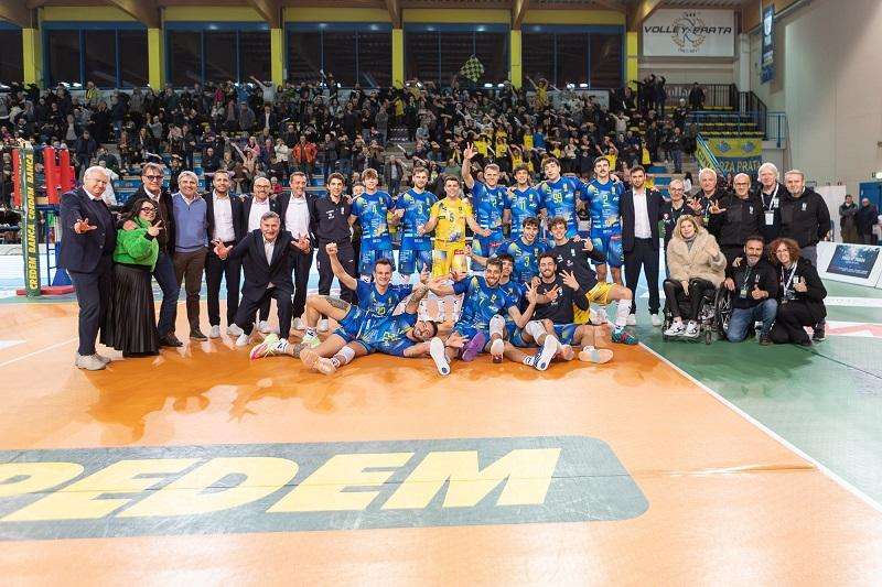 Volley: la Tinet Prata batte Sorrento ed è campione d’inverno