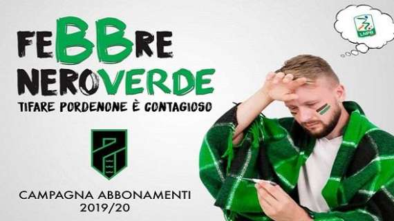 Pordenone Calcio: "Febbre Neroverde", sottoscritte 130 tessere durante la prima giornata