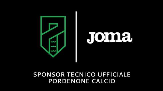 Pordenone Calcio: Joma Sport continuerà a vestire i Ramarri ancora 3 anni