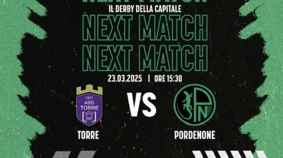 Pordenone Fc: domenica 23 marzo c'è il “Derby della Capitale”. Tutte le info sul match