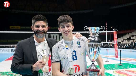 Volley: Tinet Prata, Dante e Mattia Boninfante premiati dalla Legavolley
