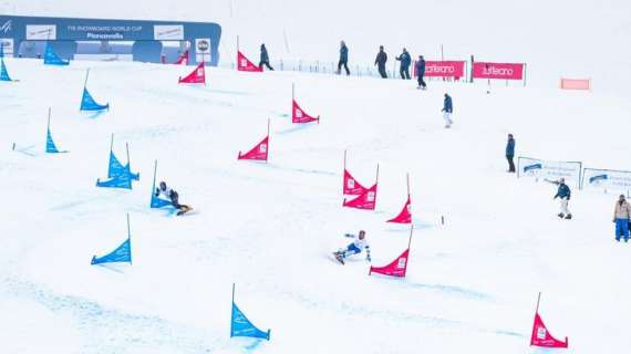 Snowboard: Coppa del mondo Piancavallo 2022. Nello slalom parallelo doppietta azzurra
