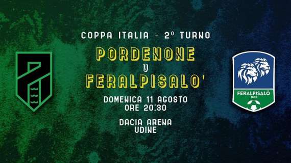 2° turno Coppa Italia: Pordenone-Feralpisalo', le probabili formazioni