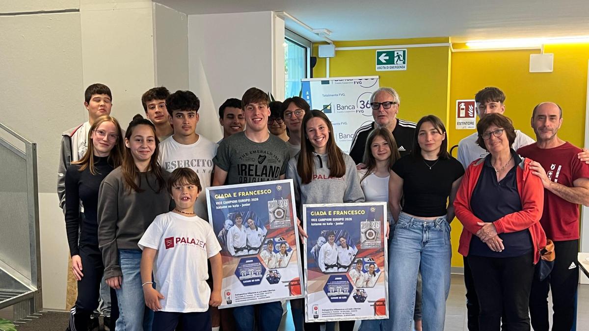 Polisportiva Villanova Judo: argento europeo per Casetta e Piva
