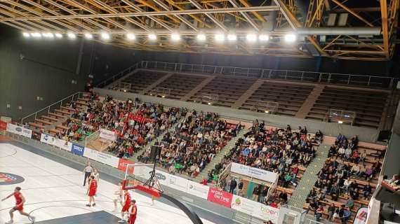 Basket: BCC PM Sistema Basket Pordenone, prima sconfitta della stagione per i biancorossi