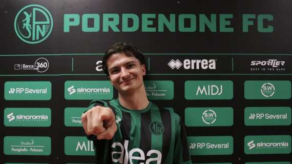 Pordenone Fc: Marco Zamuner, attaccante classe 2001 firma per i neroverdi