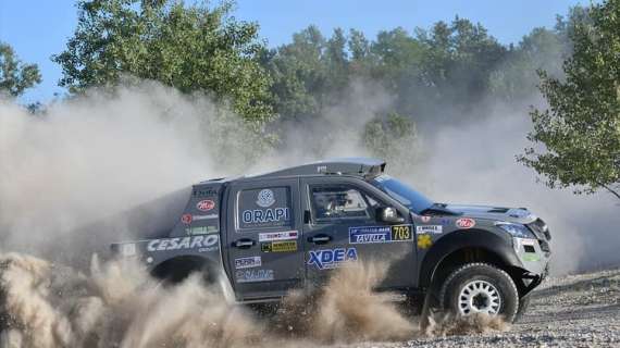 Rally: Tomasini fermato dalla sfortuna all'Italian Baja