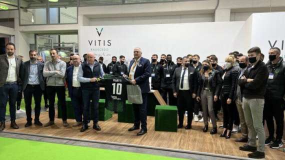 Pordenone Calcio:ramarri in visita a Expo Rive 2021