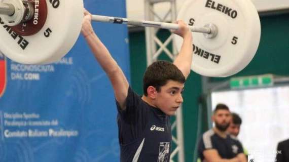 Sollevamento pesi: Tommaso Protani è Medaglia d’oro ai Campionati Europei giovanili 