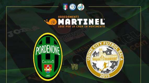 Calcio a 5: Pordenone C5, al PalaFlora arriva l'Udine City