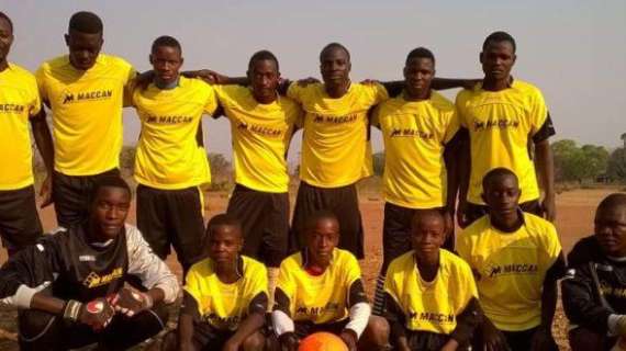 Calcio a 5: Maccan Prata, regalate delle maglie a un villaggio zambese