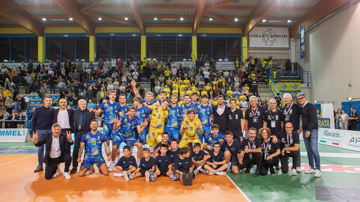 Volley: Tinet Prata, Siena capitola 3-0 al PalaPrata