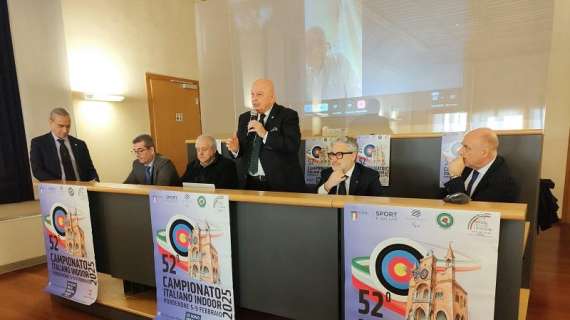 Tiro con arco: presentato il 52° Campionato indoor che si terrà alla Fiera di Pordenone 