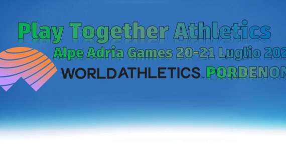 Atletica: Pordenone capitale dell'atletica giovanile con i Play Together Athletics