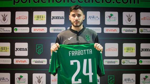 Pordenone Calcio: ufficiale, ingaggiato il difensore Gianluca Frabotta