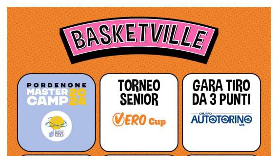 Basket: al via Basketville a Villanova 