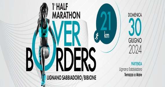 Atletica: Over Borders Half Marathon, da Lignano a Bibione unendo FVG e Veneto