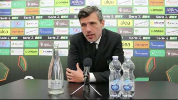 Pordenone-Virtus Entella, Domizzi: "Squadra ancora al 25/30% delle sue potenzialità; ai ragazzi ho chiesto coraggio"