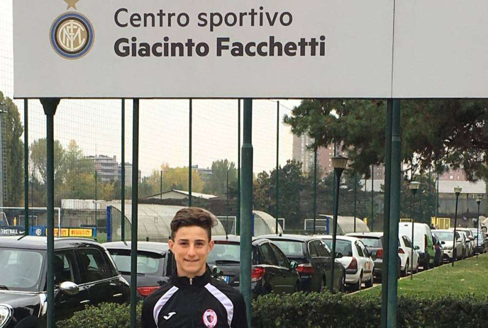 Fontanafredda: Il talentuoso figlio d'arte Gabriel Rossitto in prova all'Inter