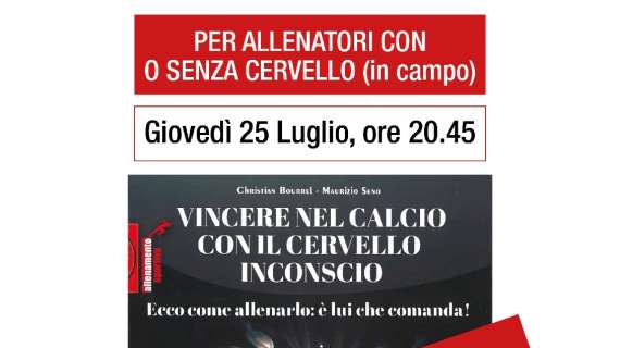 Aiac PN: "Vincere nel calcio con il cervello inconscio" presentato al M9 gioved' 25 luglio