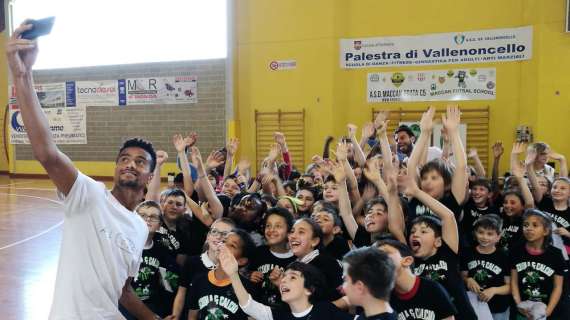 Pordenone Calcio: Progetto Scuole a Vallenoncello, la carica-playoff degli alunni della Da Vinci