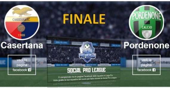 Il Pordenone, versione “social”, si conferma finalista della Social Pro League; da oggi si puo' votare