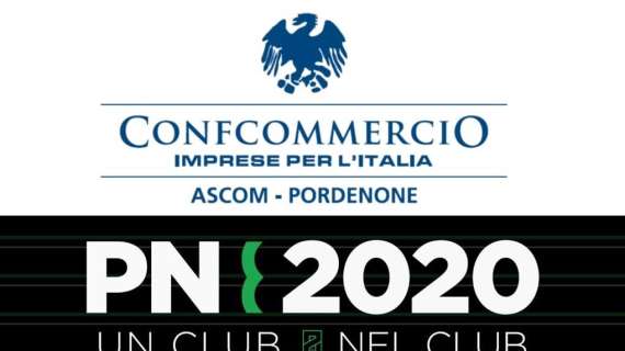 Pordenone Calcio: L’Ascom-Confcommercio provinciale ha aderito a Pordenone 2020