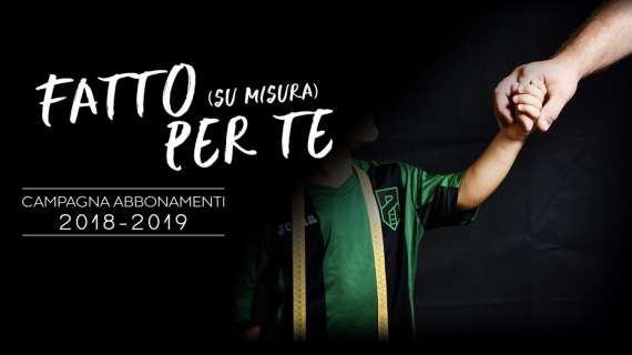 Pordenone Calcio: “Fatto (su misura) per te” è lo slogan della campagna abbonamenti per la stagione di Serie C 2018/19
