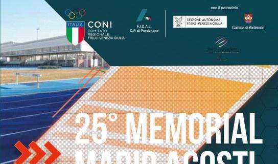 Atletica: al via il 25° Meeting Internazionale dedicato a Mario Agosti