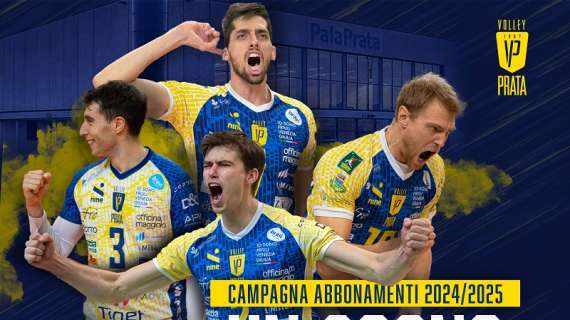 Volley: Tinet Prata, da lunedì 2 settembre parte la Campagna Abbonamenti